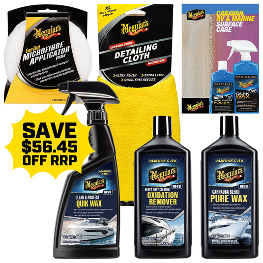 MEGUIAR'S Marine & RV Products Shine My Boat Bundle