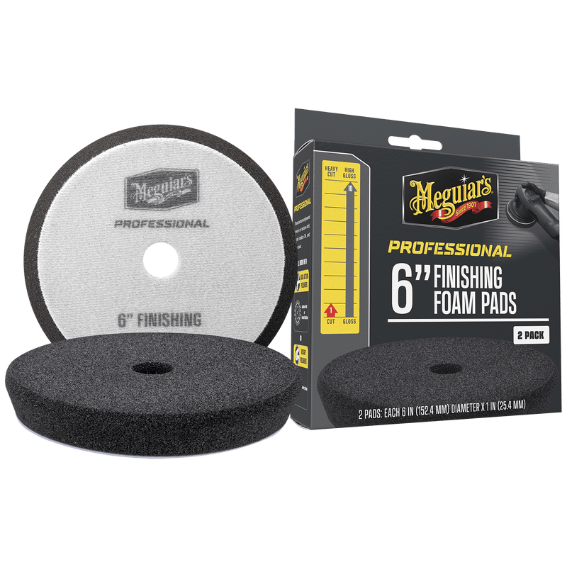 Load image into Gallery viewer, MEGUIAR'S Pads 6 INCH FINISHING FOAM PADS - 2 PACK