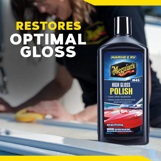MEGUIARS Marine & Caravan Boat High Gloss Polish - 473ml