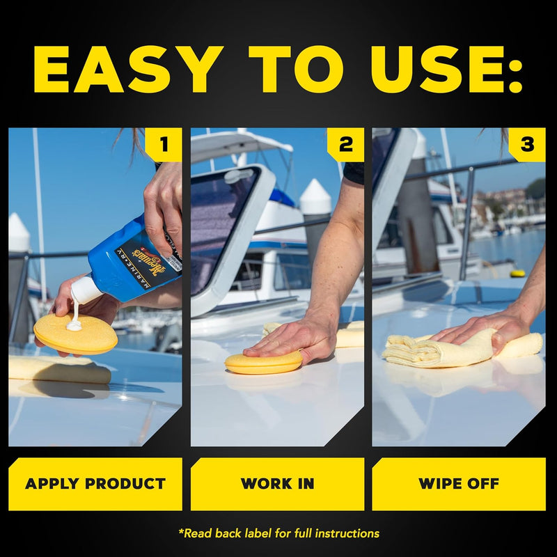 Load image into Gallery viewer, MEGUIARS Marine & Caravan Boat High Gloss Polish - 473ml