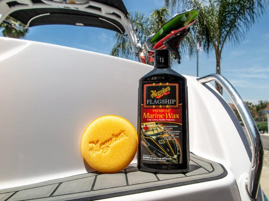 MEGUIARS Marine & Caravan Flagship Premium Marine Wax - 473ml