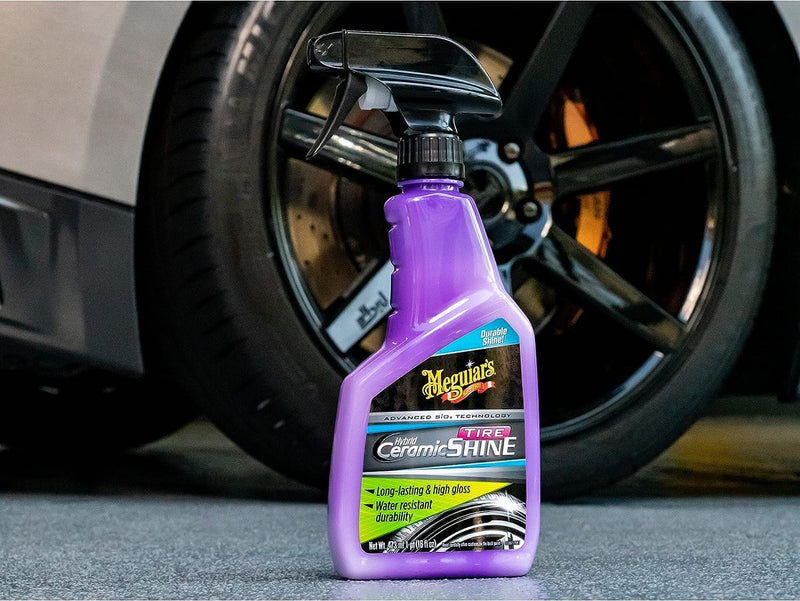 Load image into Gallery viewer, MEGUIARS Wheels & Tyres Hybrid Ceramic Tire Shine - 473ml