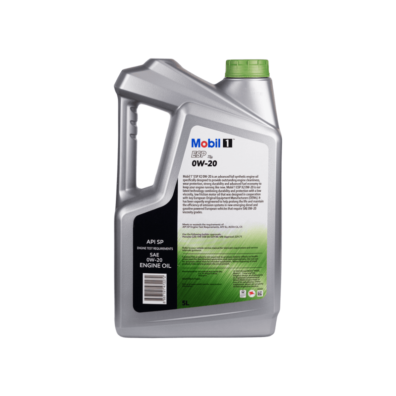 Load image into Gallery viewer, MOBIL Full Synthetic Engine Oil Mobil 1 ESP X2 0W-20 (V3), 5 Litre
