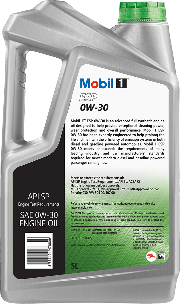 Load image into Gallery viewer, MOBIL Mobil 1 ESP 0W-30 - 5L