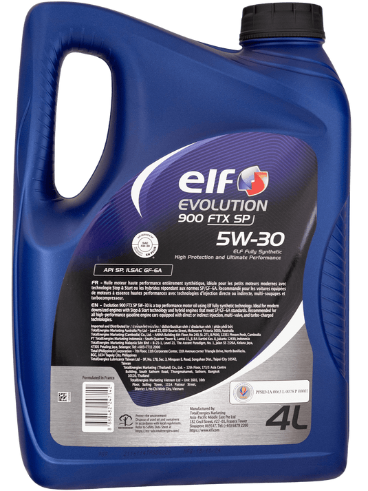 ELF ELF Evolution 900 FTX SP 5W30 - 4L