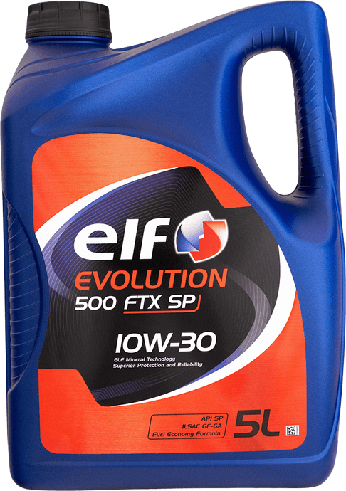 ELF Full Synthetic Engine Oil Evolution 500 FTX SP 10W-30 - 5L