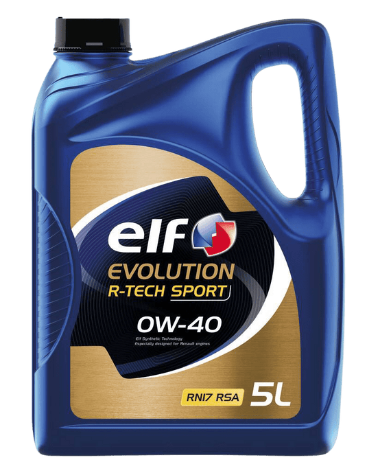 ELF Full Synthetic Engine Oil Evolution R-Tech Sport 0W-40 - 5L