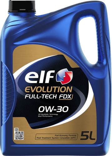ELF Semi Synthetic Engine Oil Evolution Full-Tech FDX 0W-30 - 5L