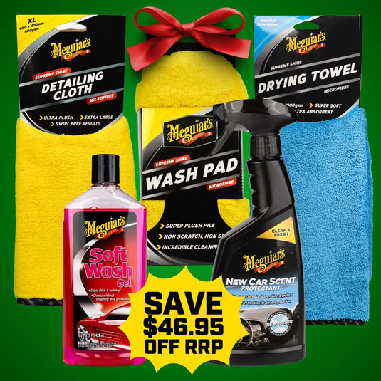 MEGUIAR'S Car Care Shine my Budget Bundle