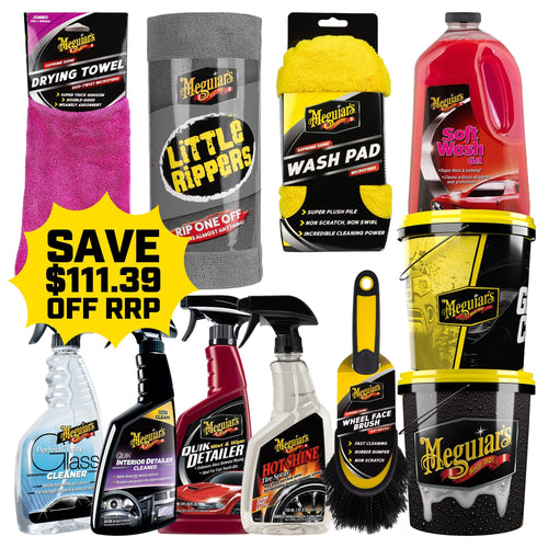 MEGUIAR'S Car Care Shine My First Car Bundle