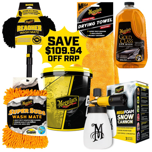 MEGUIAR'S Car Wash & Exterior Cleaning Shine My 4WD Bundle