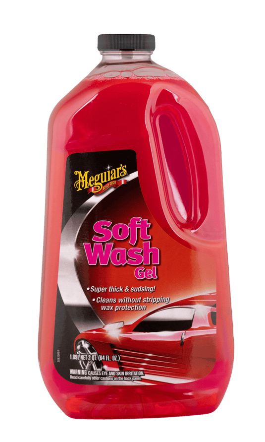 MEGUIAR'S Car Wash & Exterior Cleaning Soft Wash Gel - 1.89L