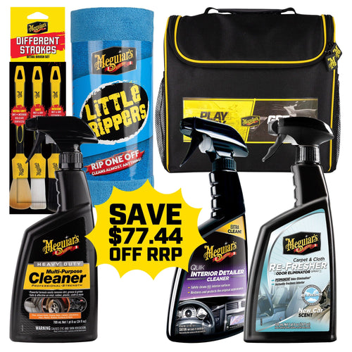 MEGUIAR'S Interior Cleaning & Care Shine My Interior Bundle
