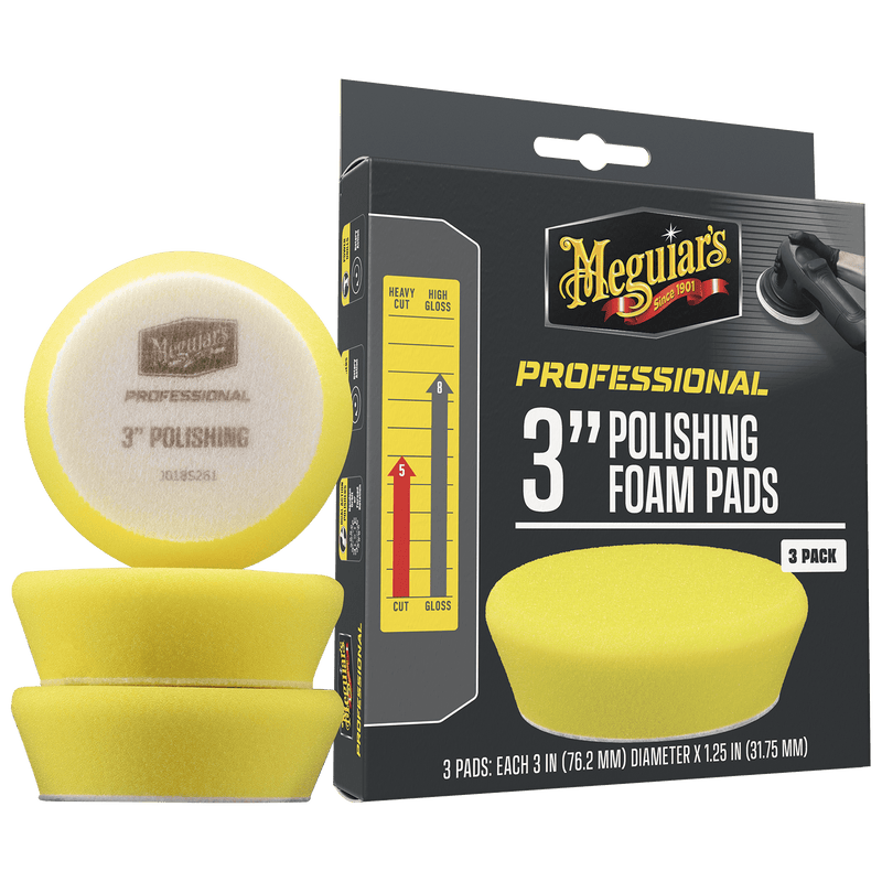 Load image into Gallery viewer, MEGUIAR'S Pads 3 INCH FOAM POLISHING PADS - 3 PACK
