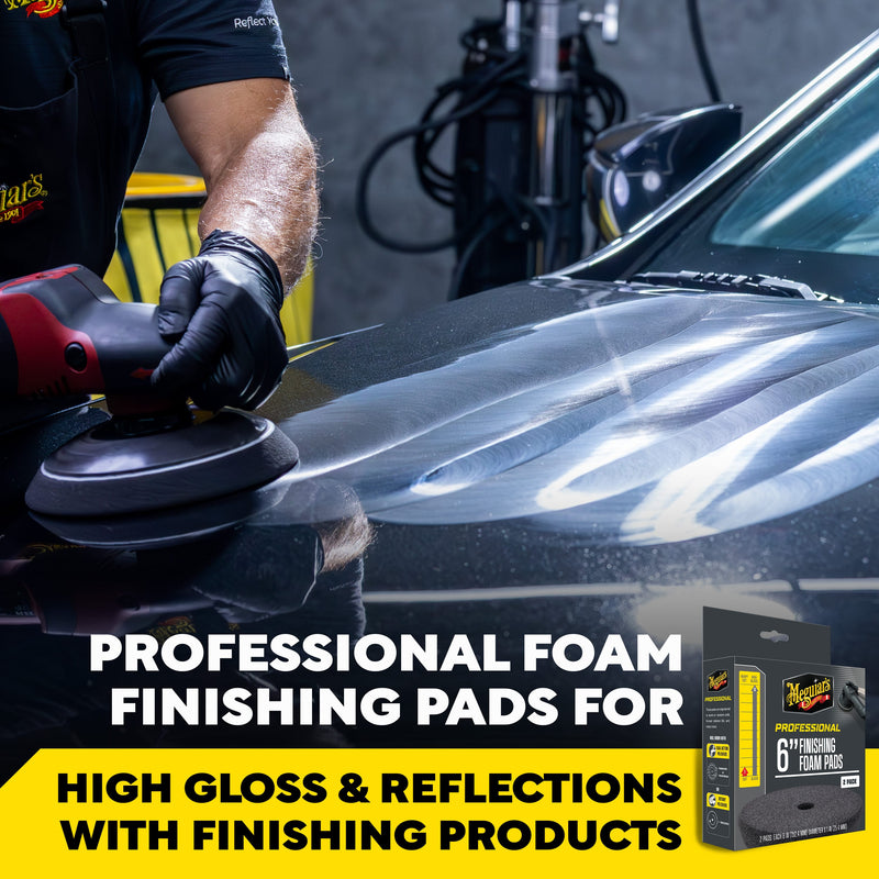 Load image into Gallery viewer, MEGUIAR'S Pads 6 INCH FINISHING FOAM PADS - 2 PACK
