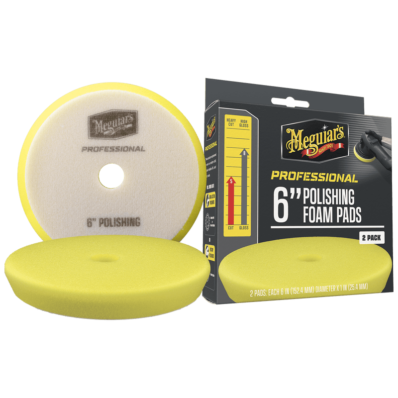 Load image into Gallery viewer, MEGUIAR'S Pads 6 INCH FOAM POLISHING PADS - 2 PACK
