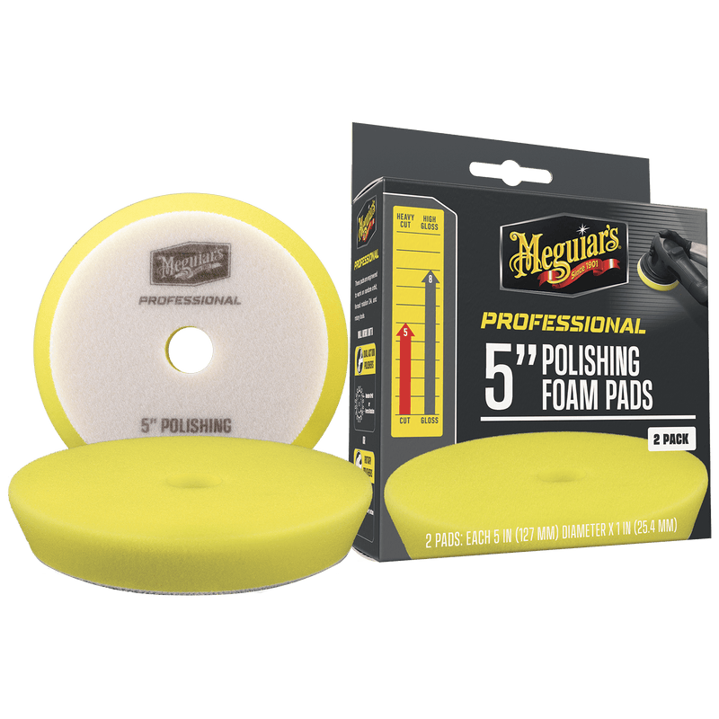 Load image into Gallery viewer, MEGUIAR'S Polishing 5 INCH FOAM POLISHING PADS - 2 PACK
