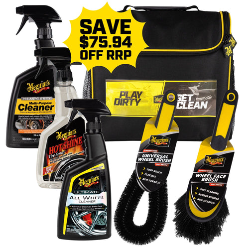 MEGUIAR'S Tyre & Wheel Care Shine My Wheels & Tyres Bundle