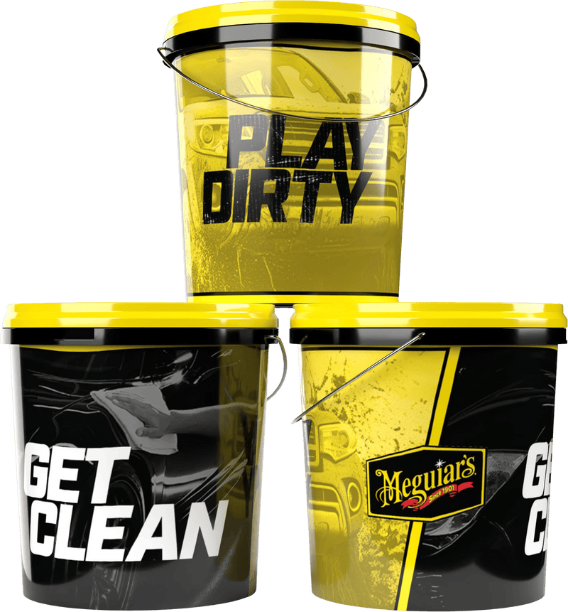 Load image into Gallery viewer, MEGUIARS 15L Play Dirty Get Clean Wash Bucket with Lid
