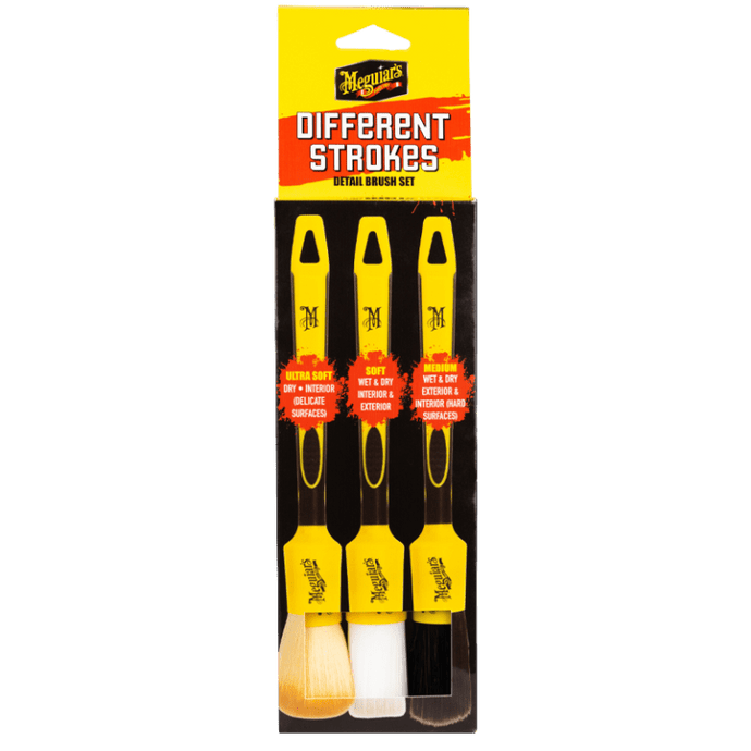 MEGUIARS Accessories Different Strokes Detailing Brush Set