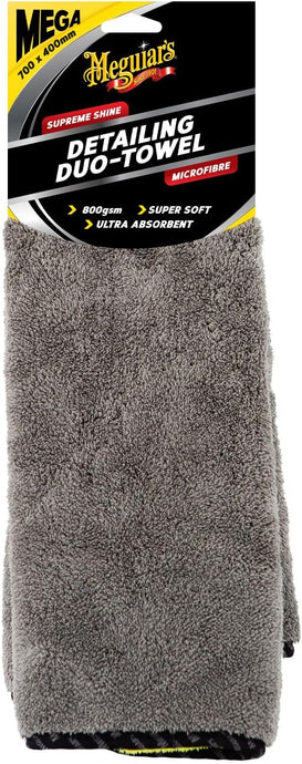 MEGUIARS Accessories Mega Supreme Shine Detailing Duo Towel - 70cm x 40cm