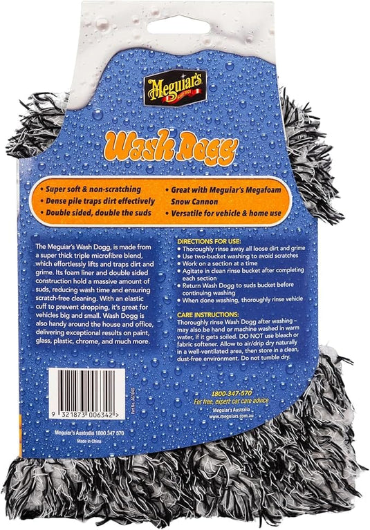 MEGUIARS Accessories Wash Dogg Microfibre Wash Mitt