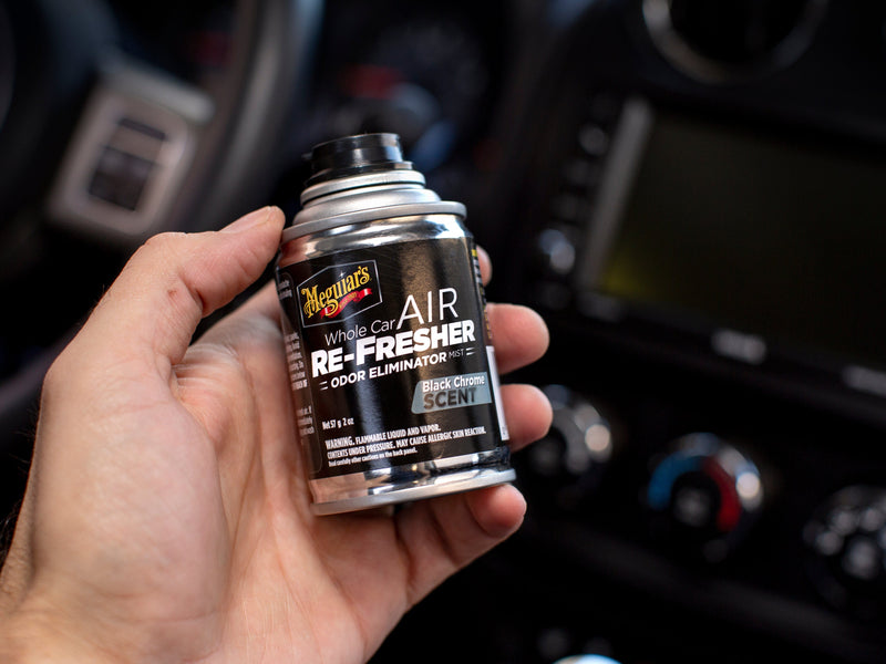 Load image into Gallery viewer, MEGUIARS Air Fresheners Air Re-Fresher Black Chrome - 57g

