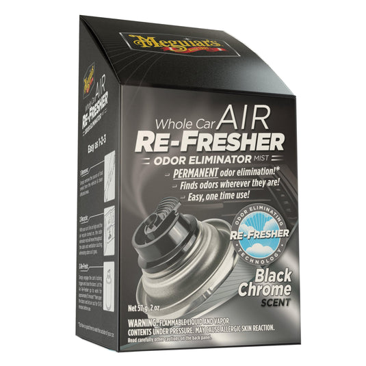 MEGUIARS Air Fresheners Air Re-Fresher Black Chrome - 57g