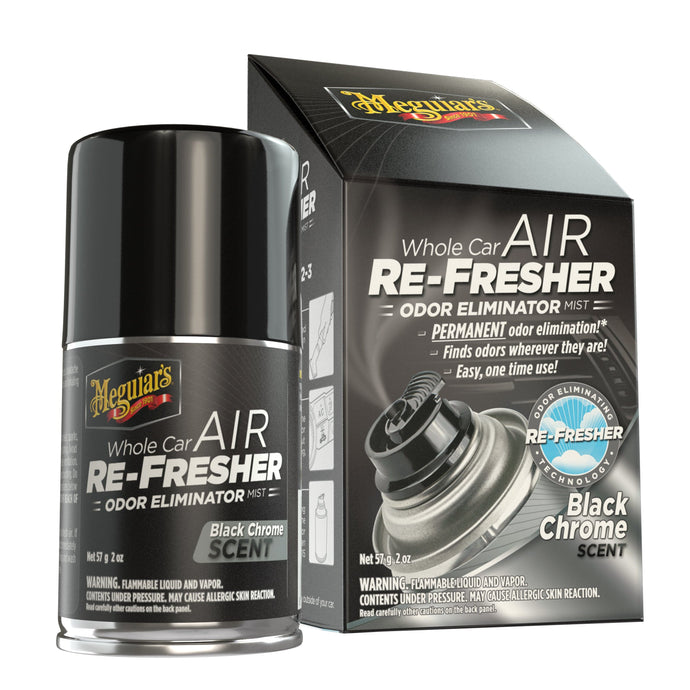 MEGUIARS Air Fresheners Air Re-Fresher Black Chrome - 57g