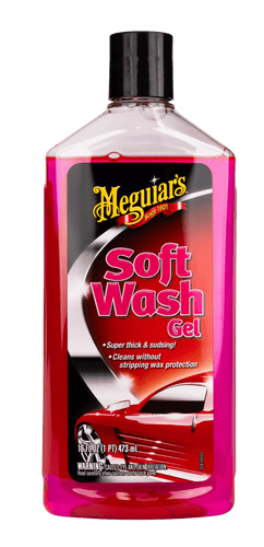 MEGUIARS Car Wash & Exterior Cleaning Soft Wash Gel Car Shampoo - 473ml