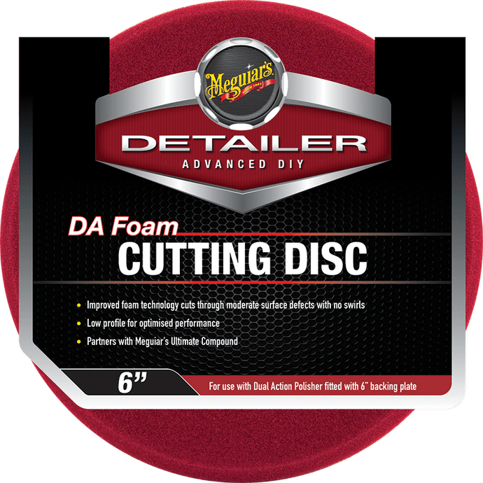 MEGUIARS Detailer Range DA Foam Cutting Disc - 6