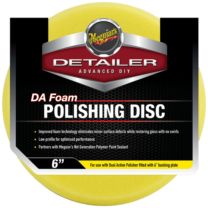 MEGUIARS Detailer Range DA Foam Polishing Disc - 6