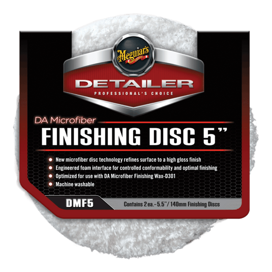 MEGUIARS Detailer Range DA Microfibre Finishing Disc Twin Pack - 5