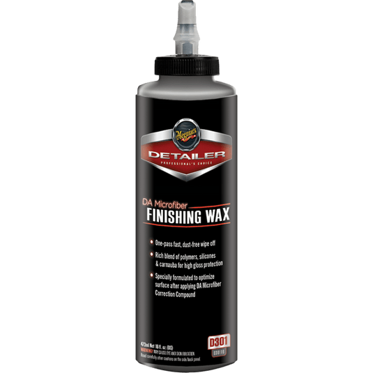 MEGUIARS Detailer Range DA Microfibre Finishing Wax - 473ml