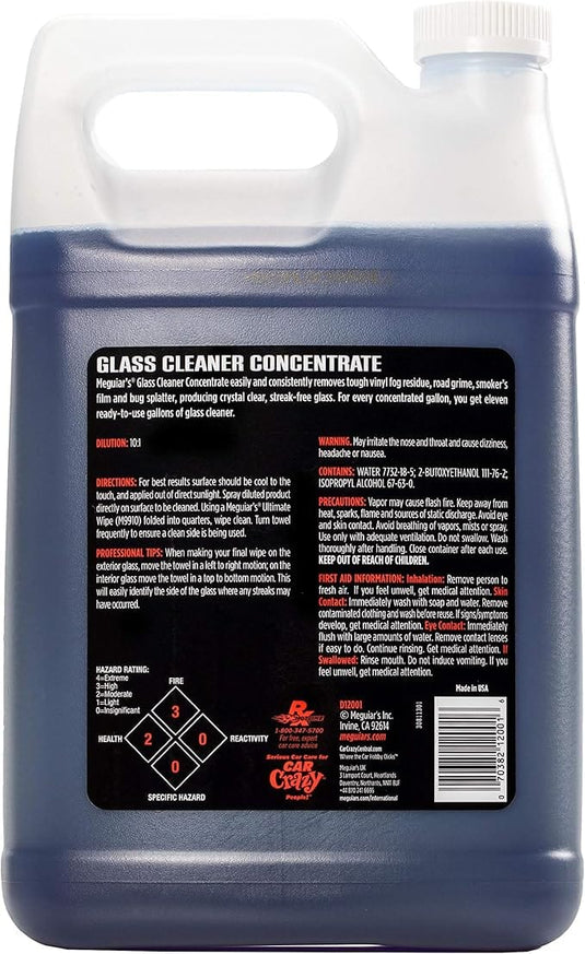 MEGUIARS Glass Cleaner Glass Cleaner Concentrate - 3.8L