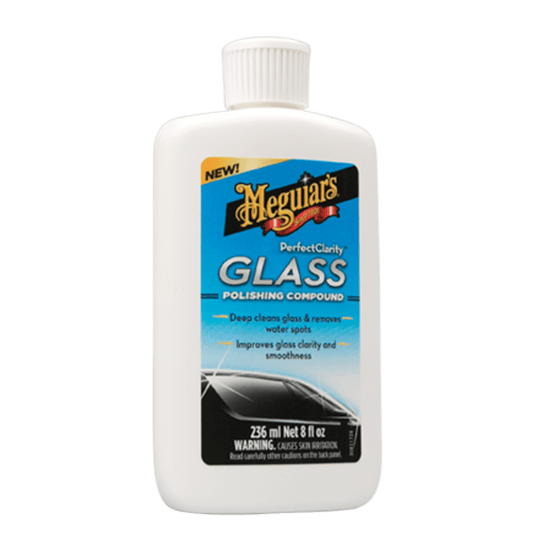 MEGUIARS Glass Cleaner Perfect Clarity Glass Polishing Compound - 236ml