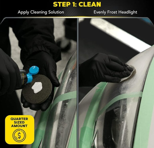 MEGUIARS Glass & Headlights Two Step Headlight Restoration Kit
