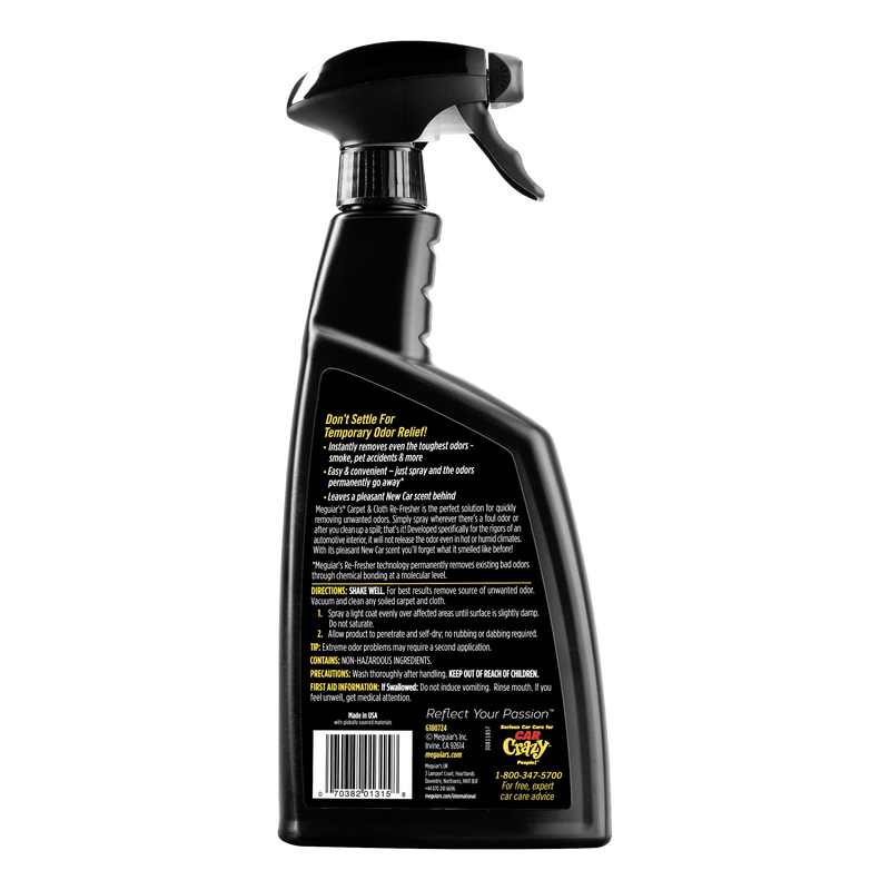 Load image into Gallery viewer, MEGUIARS Interior Cleaning &amp; Care Carpet and Cloth Re-Fresher - 709ml

