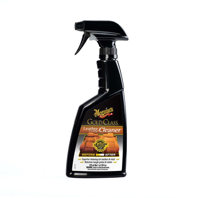 MEGUIARS Leather Care Gold Class Leather and Vinyl Cleaner - 473ml