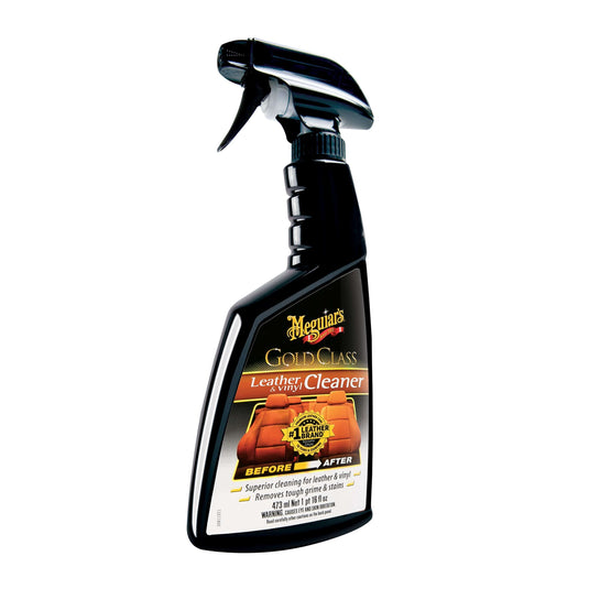 MEGUIARS Leather Care Gold Class Leather and Vinyl Cleaner - 473ml
