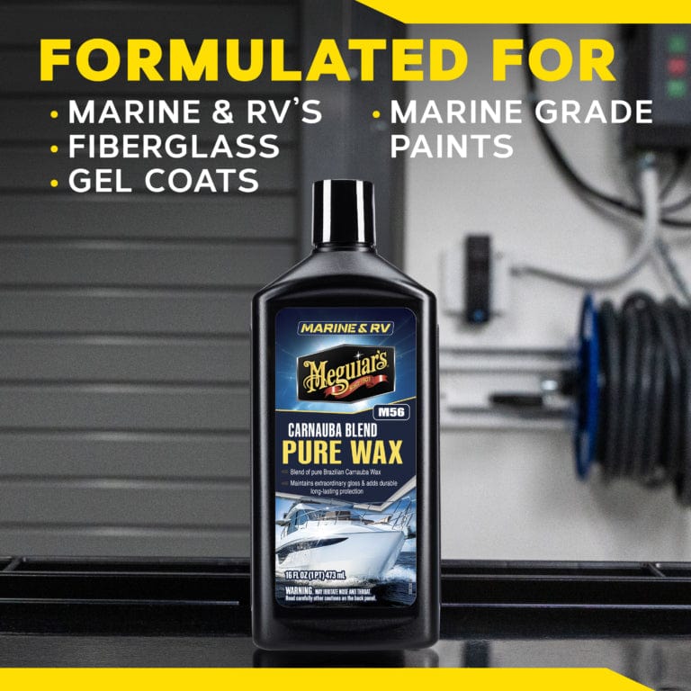 Load image into Gallery viewer, MEGUIARS Marine &amp; Caravan Marine RV Pure Wax - 473ml
