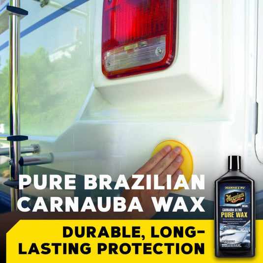 MEGUIARS Marine & Caravan Marine RV Pure Wax - 473ml