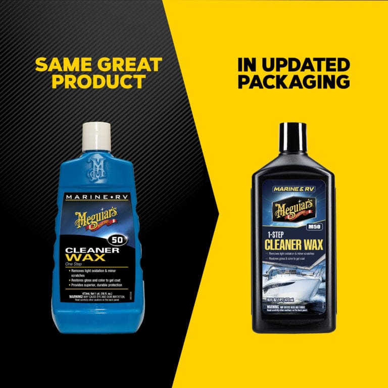 Load image into Gallery viewer, MEGUIARS Marine &amp; Caravan One Step Boat Cleaner Wax - 473ml

