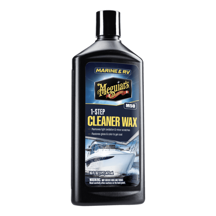 MEGUIARS Marine & Caravan One Step Boat Cleaner Wax - 473ml