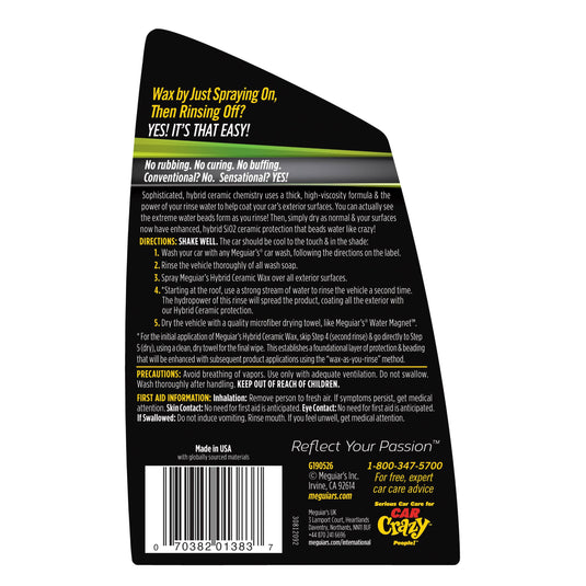 MEGUIARS Polish & Protect Hybrid Ceramic Wax - 768ml