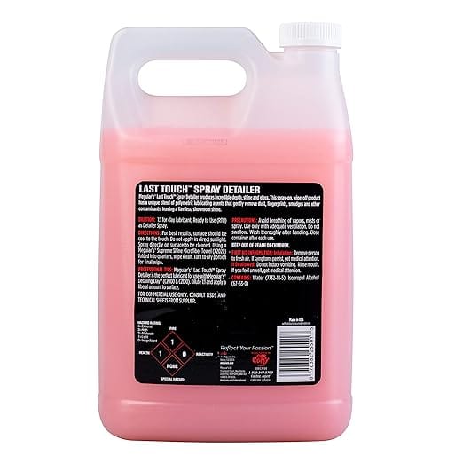 MEGUIARS Polish & Protect Last Touch Spray Detailer - 3.8L