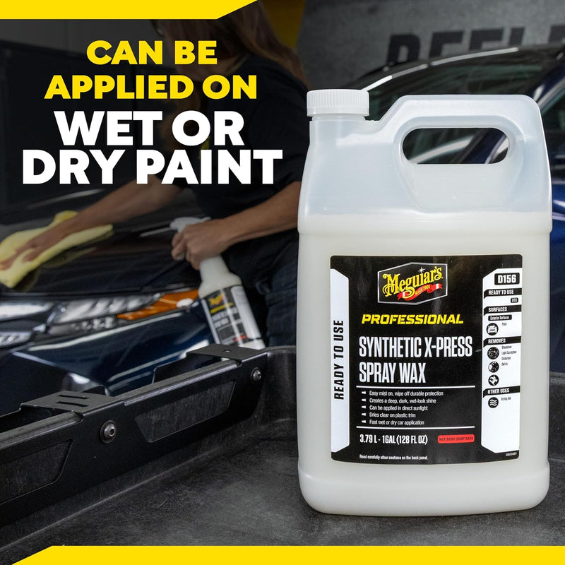Load image into Gallery viewer, MEGUIARS Polish &amp; Protect Synthetic X-Press Spray Wax - 3.79L
