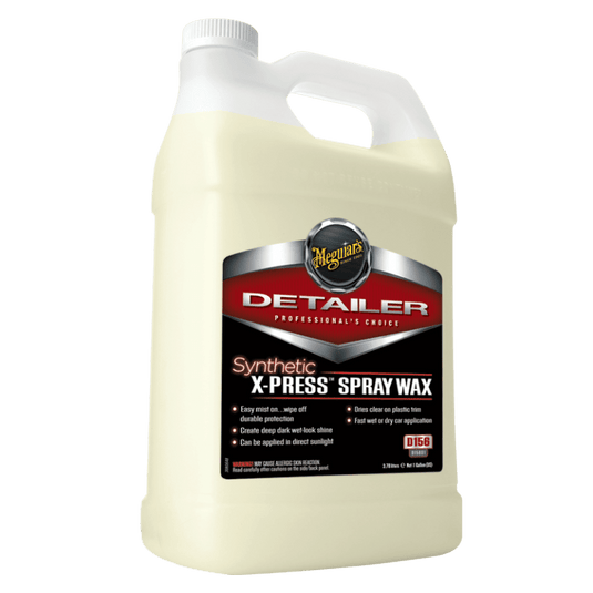 MEGUIARS Polish & Protect Synthetic X-Press Spray Wax - 3.79L
