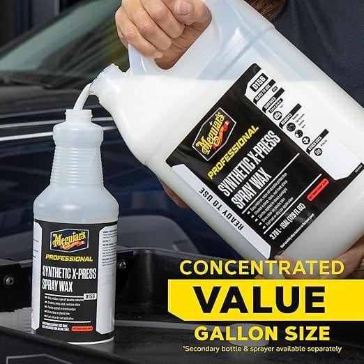 Load image into Gallery viewer, MEGUIARS Polish &amp; Protect Synthetic X-Press Spray Wax - 3.79L
