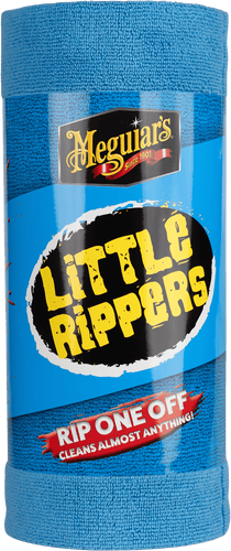 MEGUIARS Tools & Accessories Little Rippers Microfibre Cloth Pack - Blue